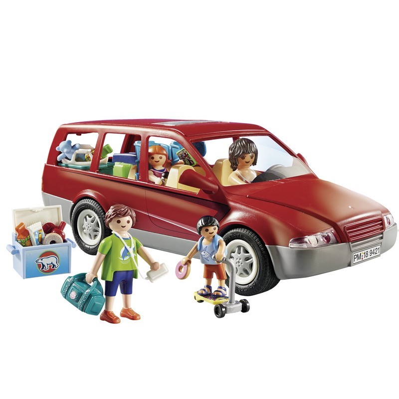 Playmobil Family Fun Οικογενειακό Πολυχρηστικό Όχημα - Family Car 9421 - Playmobil, Playmobil Family Fun