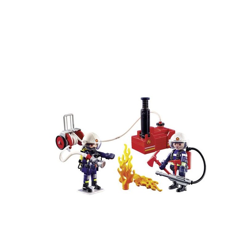 Playmobil Πυροσβέστες Με Αντλία Νερού 9468 - Playmobil, Playmobil City Action