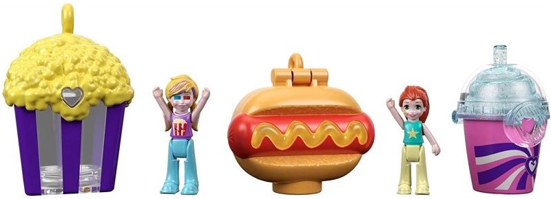 Polly Pocket Polly Σινεμά Ποπ Κορν Σετ GVC96 - Polly Pocket