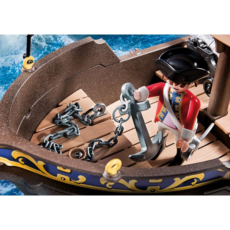 Playmobil Pirates Πλοιάριο Λιμενοφυλάκων 70412 - Playmobil, Playmobil Pirates