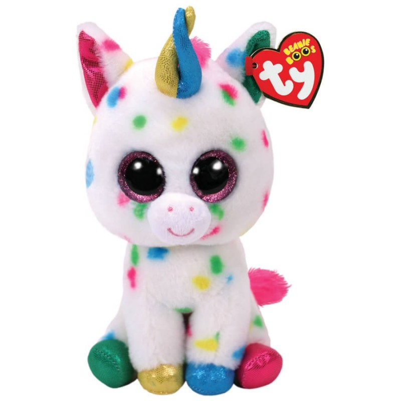 ty Beanie Boos Χνουδωτό Μονόκερος Πιτσιλωτός 15 Εκ. 1607-36898 - TY