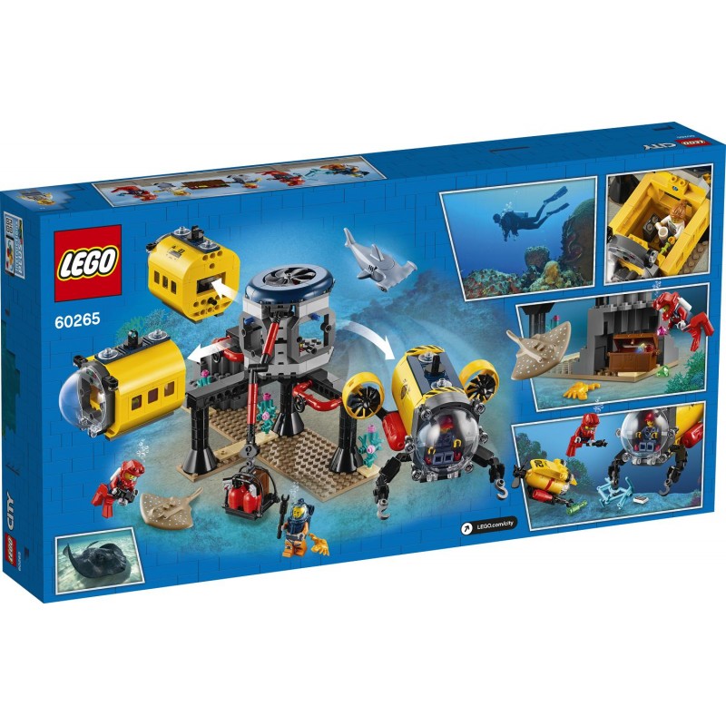 LEGO City Ωκεανογραφική Βάση Εξερεύνησης 60265 - LEGO, LEGO City