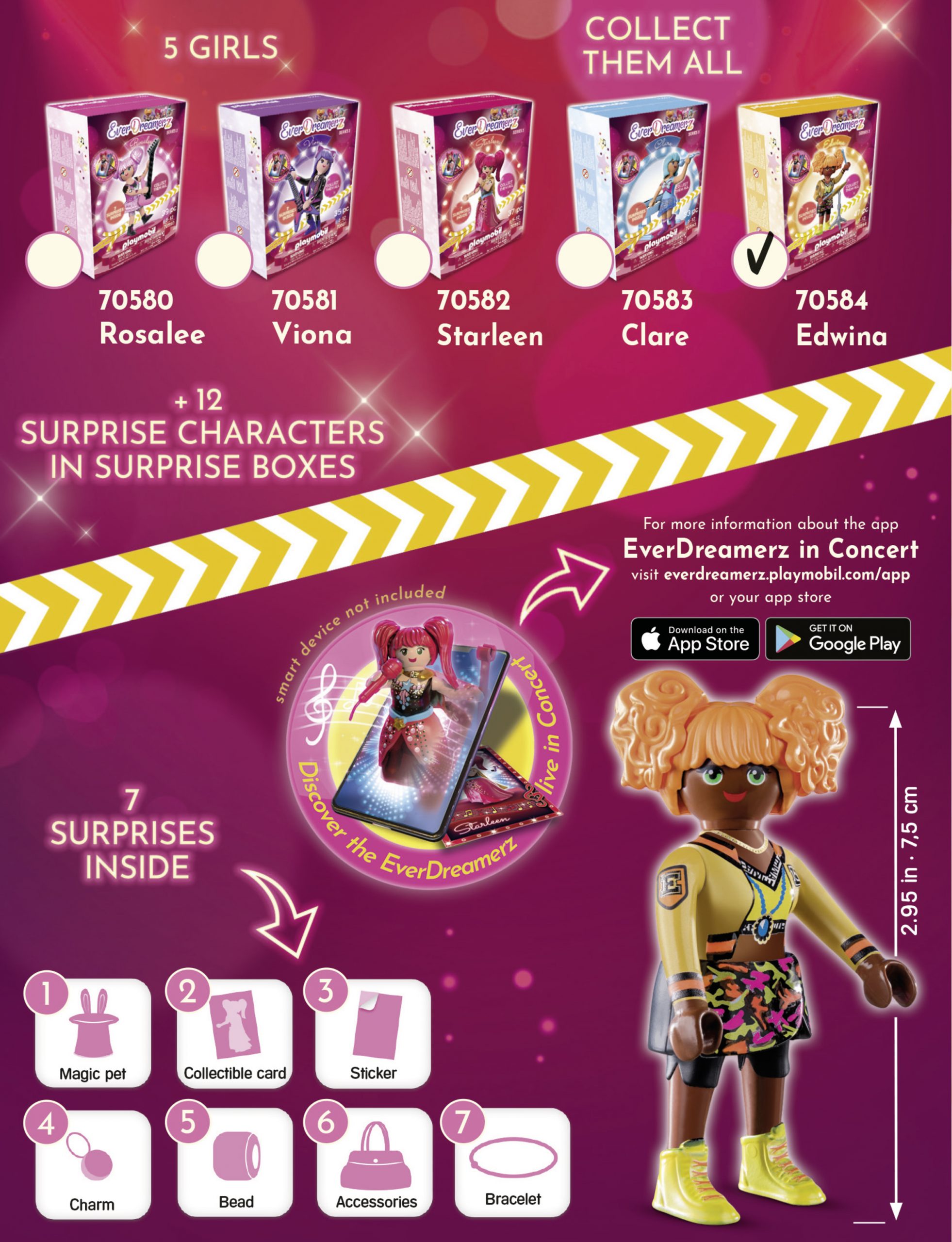 Playmobil Εverdreamerz Edwina - Music World 70584 - Playmobil, Playmobil Εverdreamerz