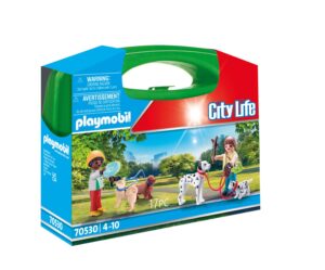 Playmobil City Life  Βαλιτσάκι Βόλτα με σκυλάκια 70530 - Playmobil, Playmobil City Life