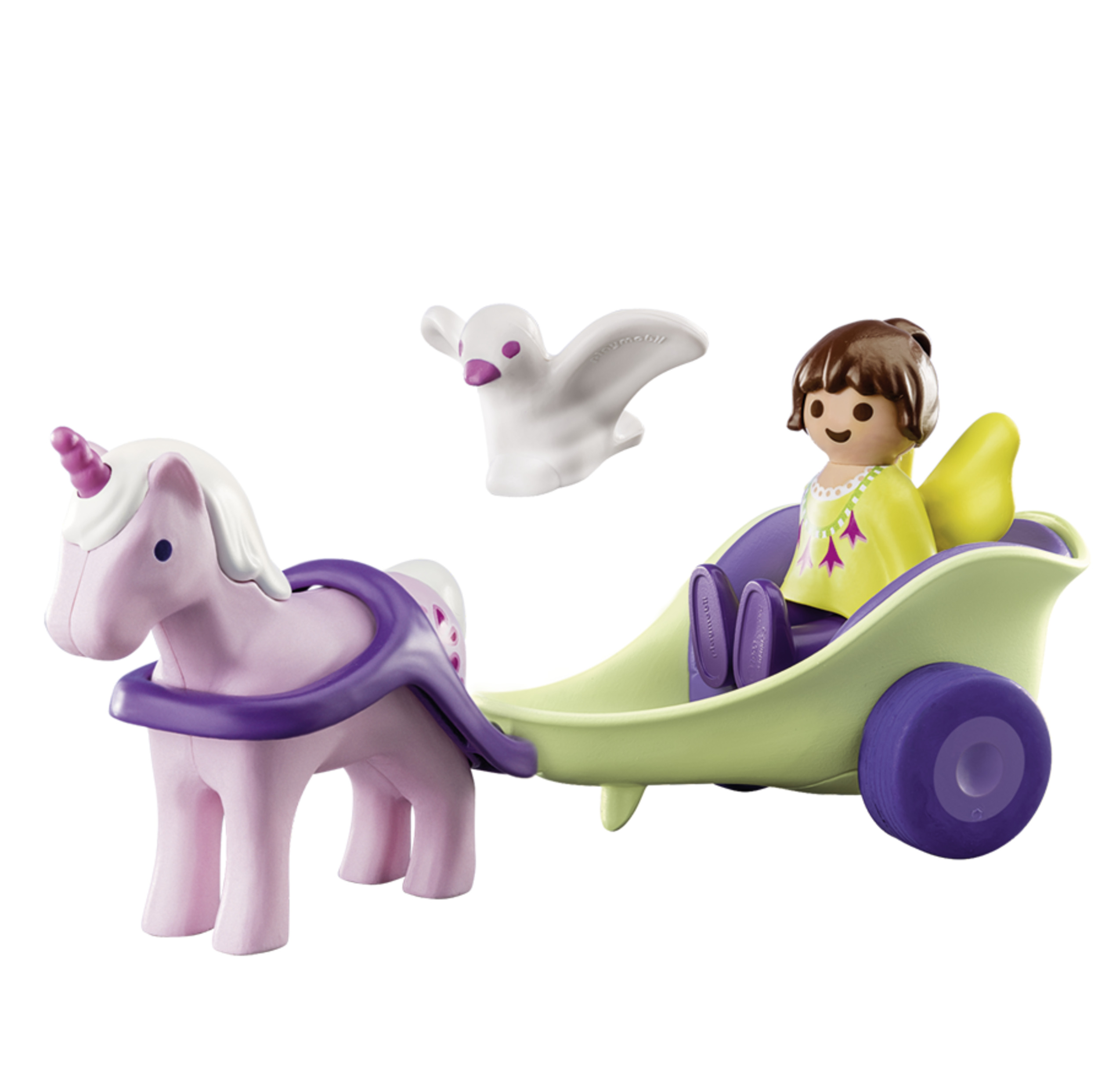 Playmobil 1.2.3  Νεραϊδοάμαξα με μονόκερο 70401 - Playmobil, Playmobil 1.2.3