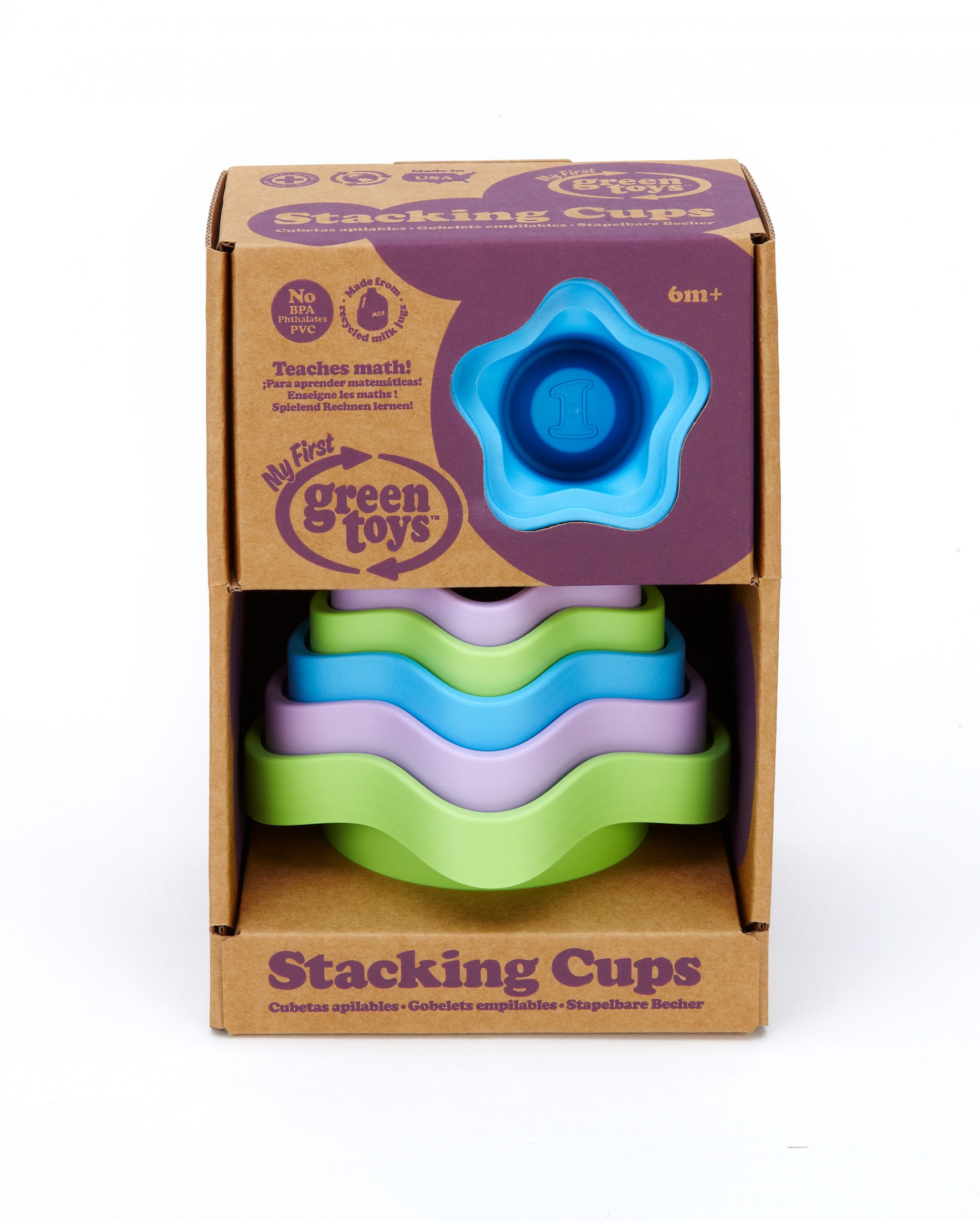 Green Toys: Κύπελλα Αστεράκια STCA-8586 - Green Toys