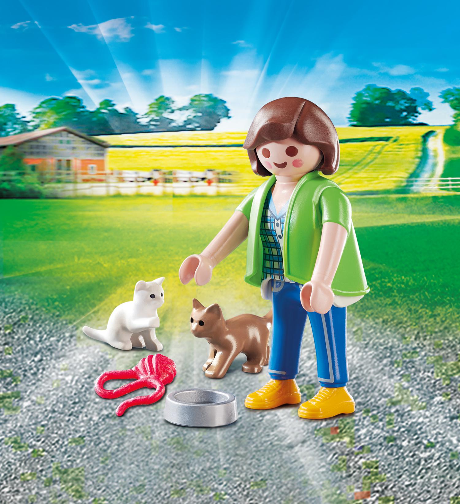 Playmobil Playmo-Friends Γυναίκα με γατούλες 70562 - Playmobil, Playmobil Playmo-Friends