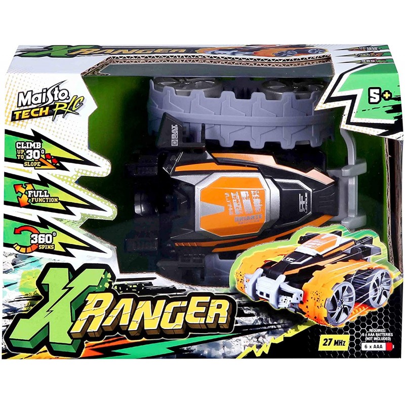 Maisto Tech X Ranger Τηλεκατευθυνόμενο Αυτοκινήτο, Μαύρο Πορτοκαλί 81473 - Maisto TECH