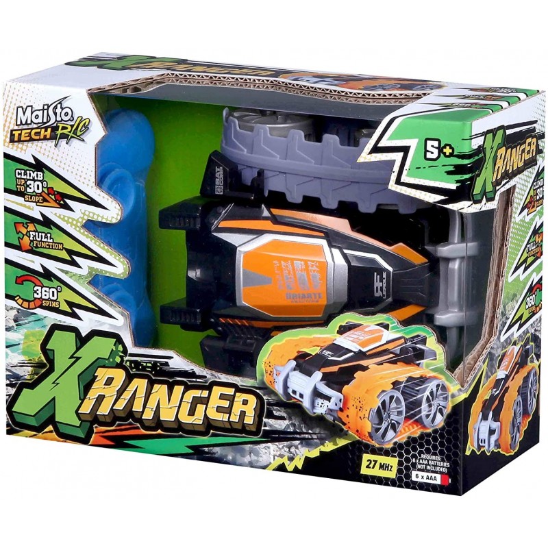 Maisto Tech X Ranger Τηλεκατευθυνόμενο Αυτοκινήτο, Μαύρο Πορτοκαλί 81473 - Maisto TECH