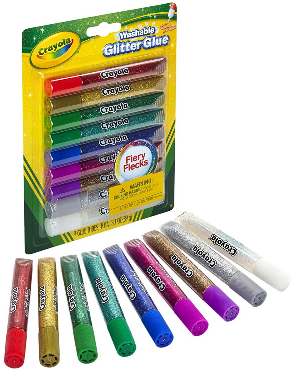 Crayola - 9 Glitter Κόλλες - Crayola