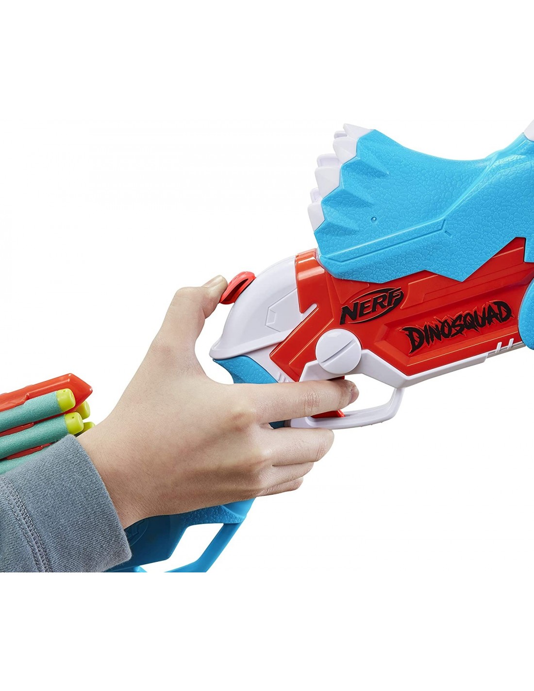 Nerf Dinosquad Tricerablast 12 Βελάκια Nerf F0803 φωτογραφία