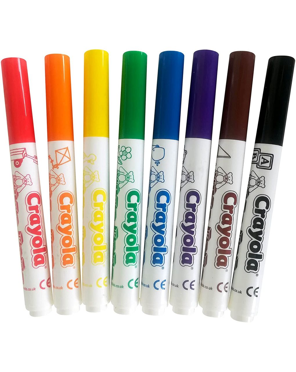 Crayola - 8 μαρκαδόροι mini kids - Crayola
