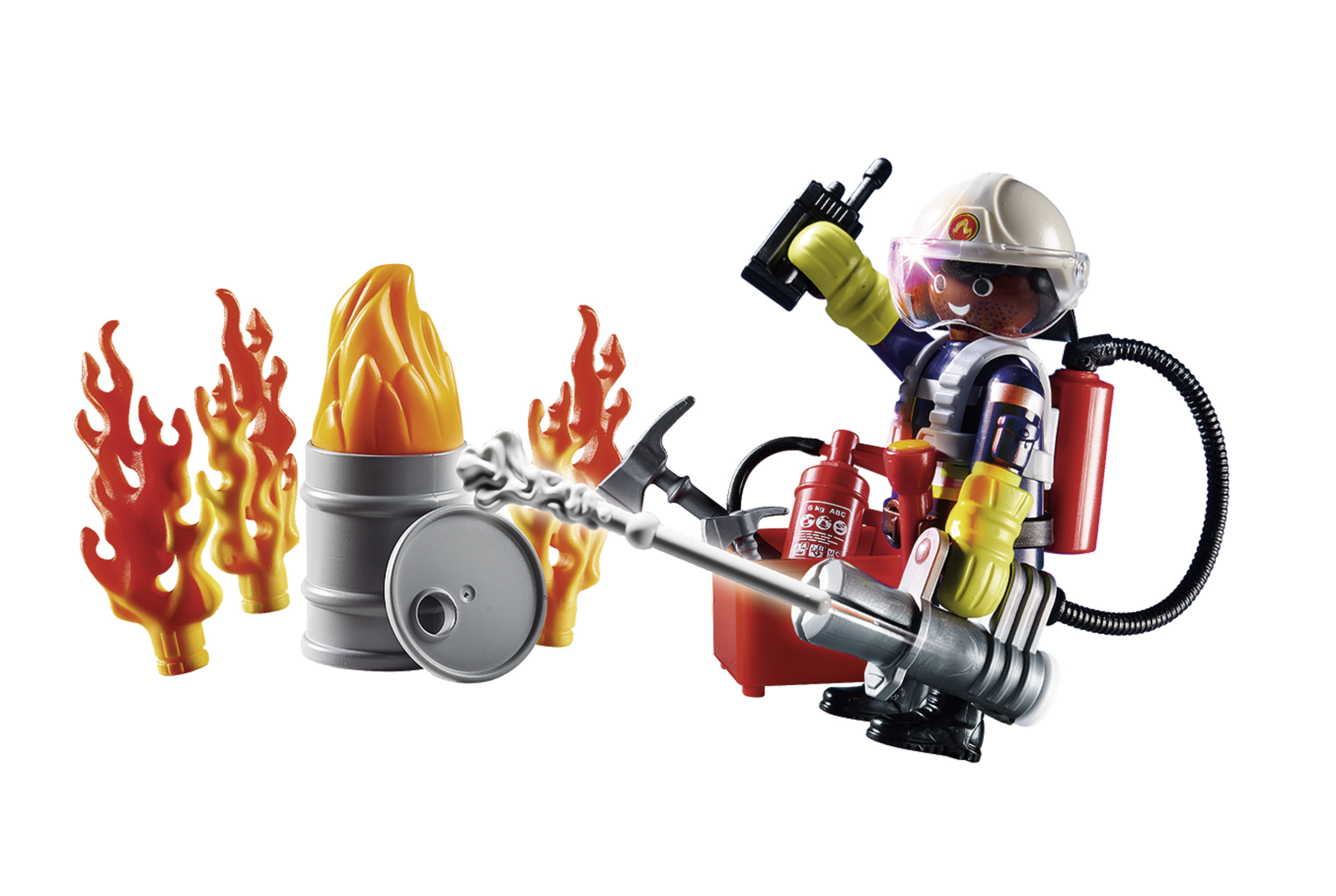 Playmobil City Action Gift Set "Πυροσβέστης με αντλία νερού" 70291 - Playmobil, Playmobil City Action