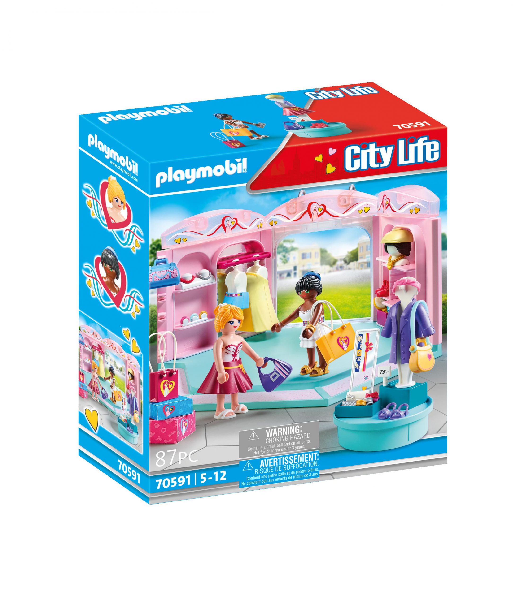 Playmobil City Life  Κατάστημα μόδας 70591 - Playmobil, Playmobil City Life