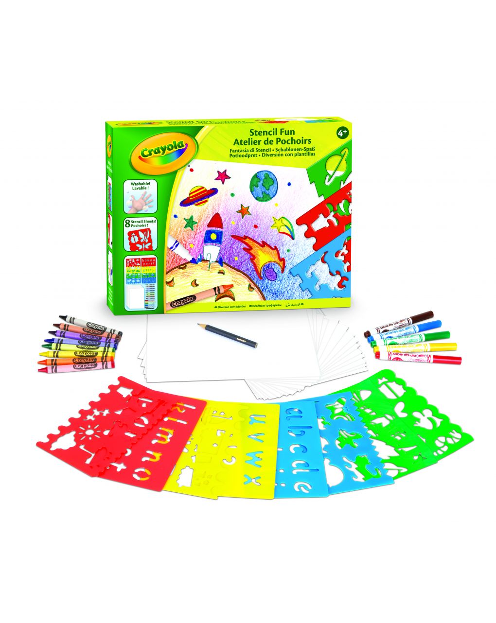 Crayola - Σετ stencil - Crayola