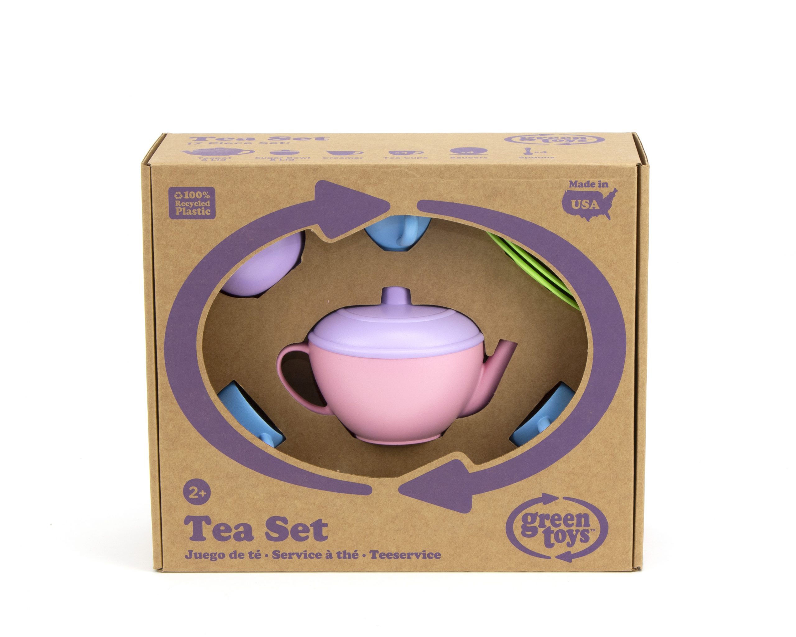 Green Toys: Σετ Τσαγιού TEA01R - Green Toys