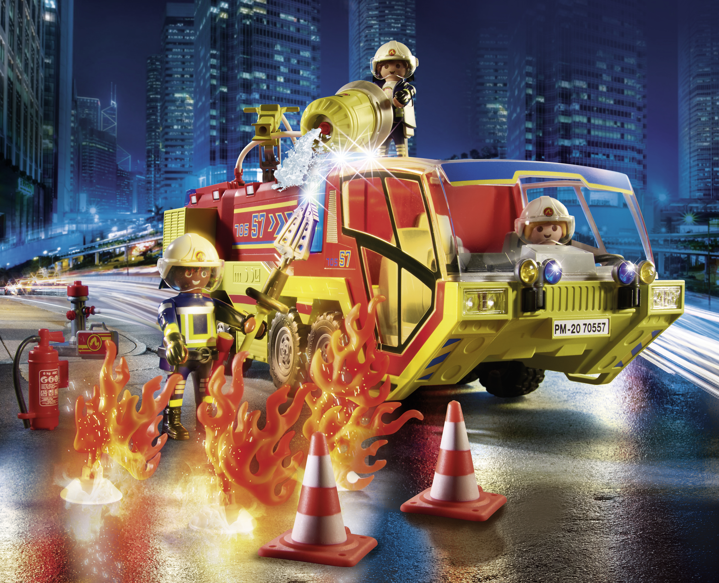 Playmobil City Action Πυροσβεστική ομάδα διάσωσης 70557 - Playmobil, Playmobil City Action