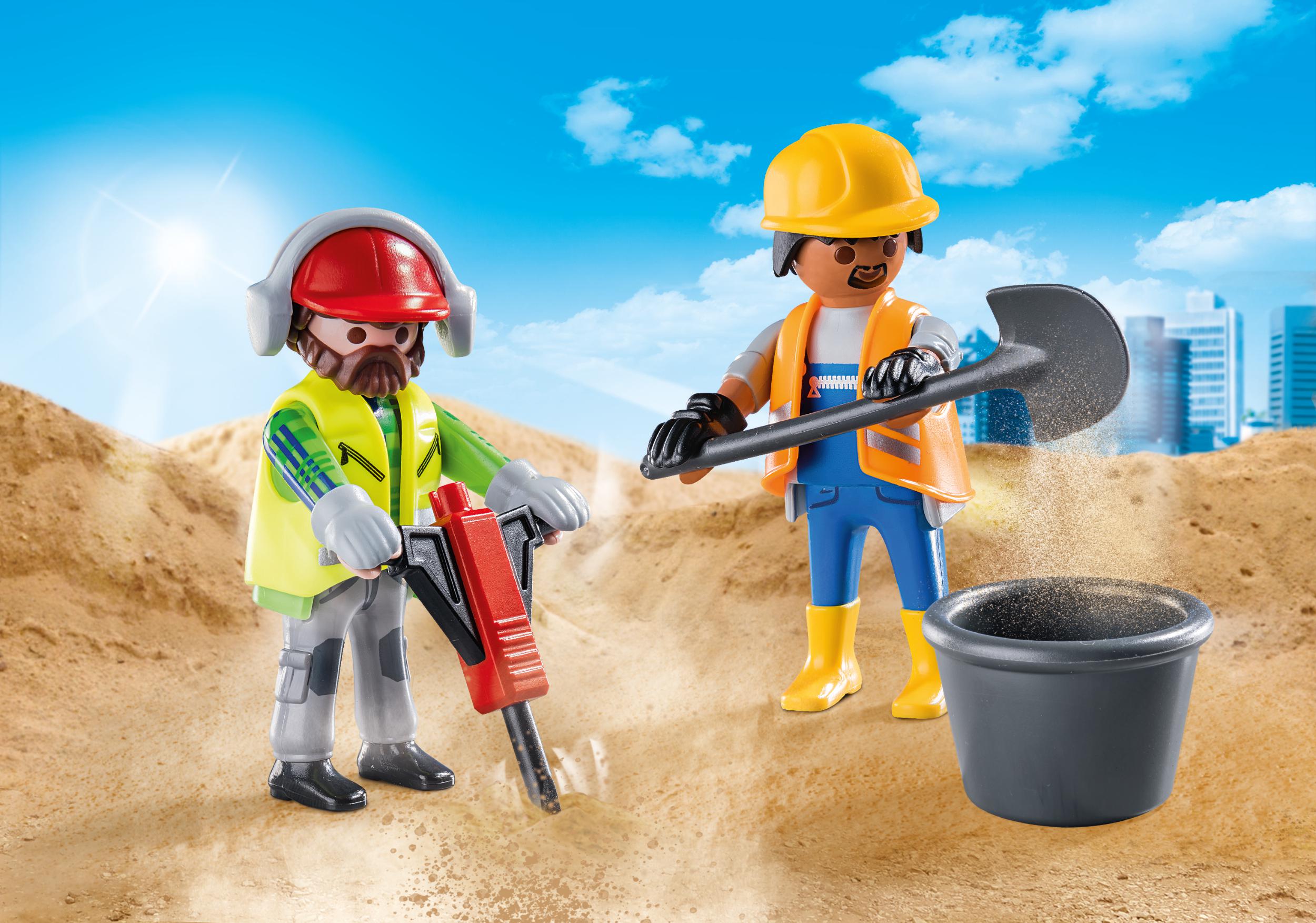Playmobil City Action Duo Pack Εργάτες οικοδομών 70272 - Playmobil, Playmobil City Action