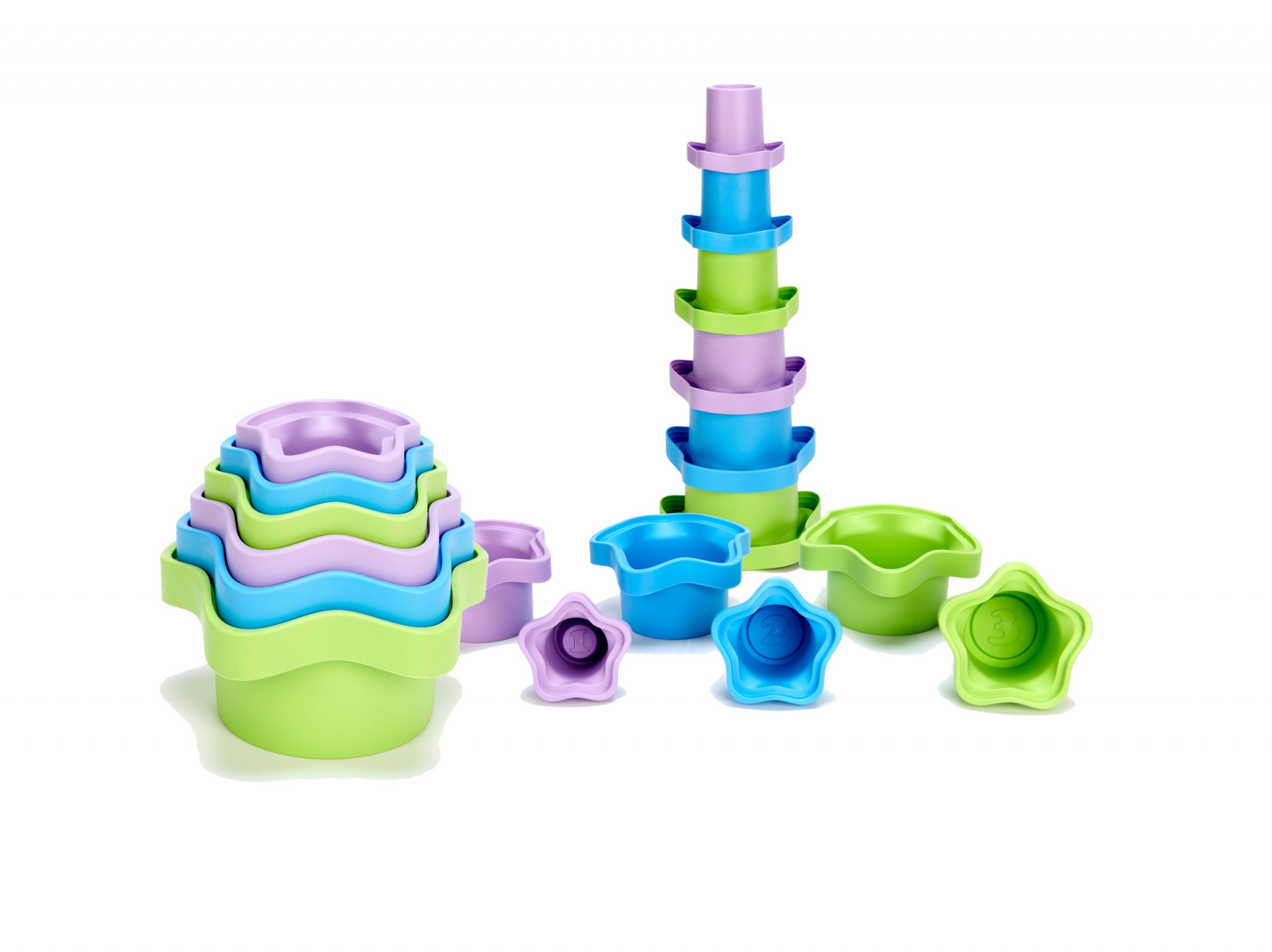 Green Toys: Κύπελλα Αστεράκια STCA-8586 - Green Toys