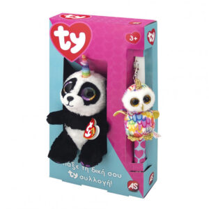 Λαμπάδα ty Beanie Boos 15 Εκ. Και Χνουδωτό Κλίπ 2 σχέδια 1500-15710 - TY