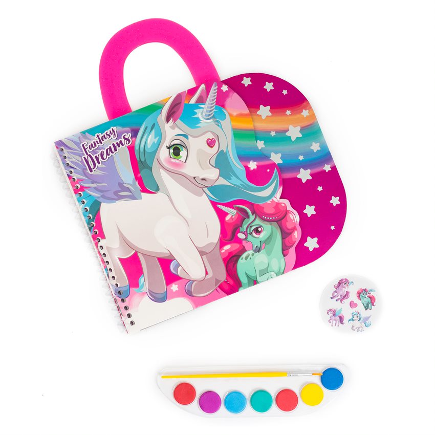 Art Greco Σετ Ζωγραφικής art book fantasy dreams & mermaids (assrt) 1023-69001 - Art Greco