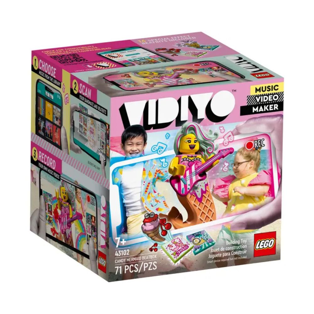 LEGO Vidiyo Candy Γοργόνα Beatbox 43102 - LEGO, Lego Vidiyo