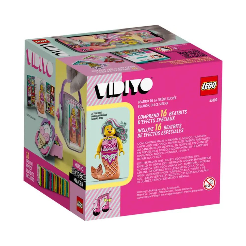 LEGO Vidiyo Candy Γοργόνα Beatbox 43102 - LEGO, Lego Vidiyo