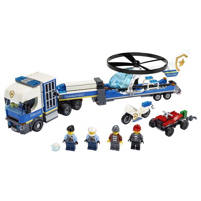 LEGO City Police Μεταφορικό Αστυνομικού Ελικοπτέρου 60244 - LEGO, LEGO City