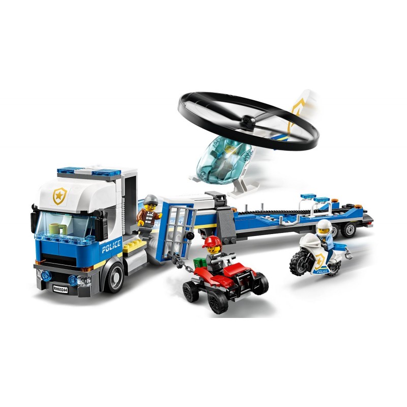LEGO City Police Μεταφορικό Αστυνομικού Ελικοπτέρου 60244 - LEGO, LEGO City