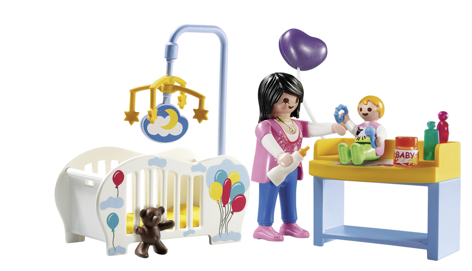 Playmobil City Life  Βαλιτσάκι Βρεφικό δωμάτιο 70531 - Playmobil, Playmobil City Life