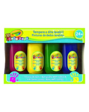Crayola - 4 Τέμπερες Mini kids - Crayola