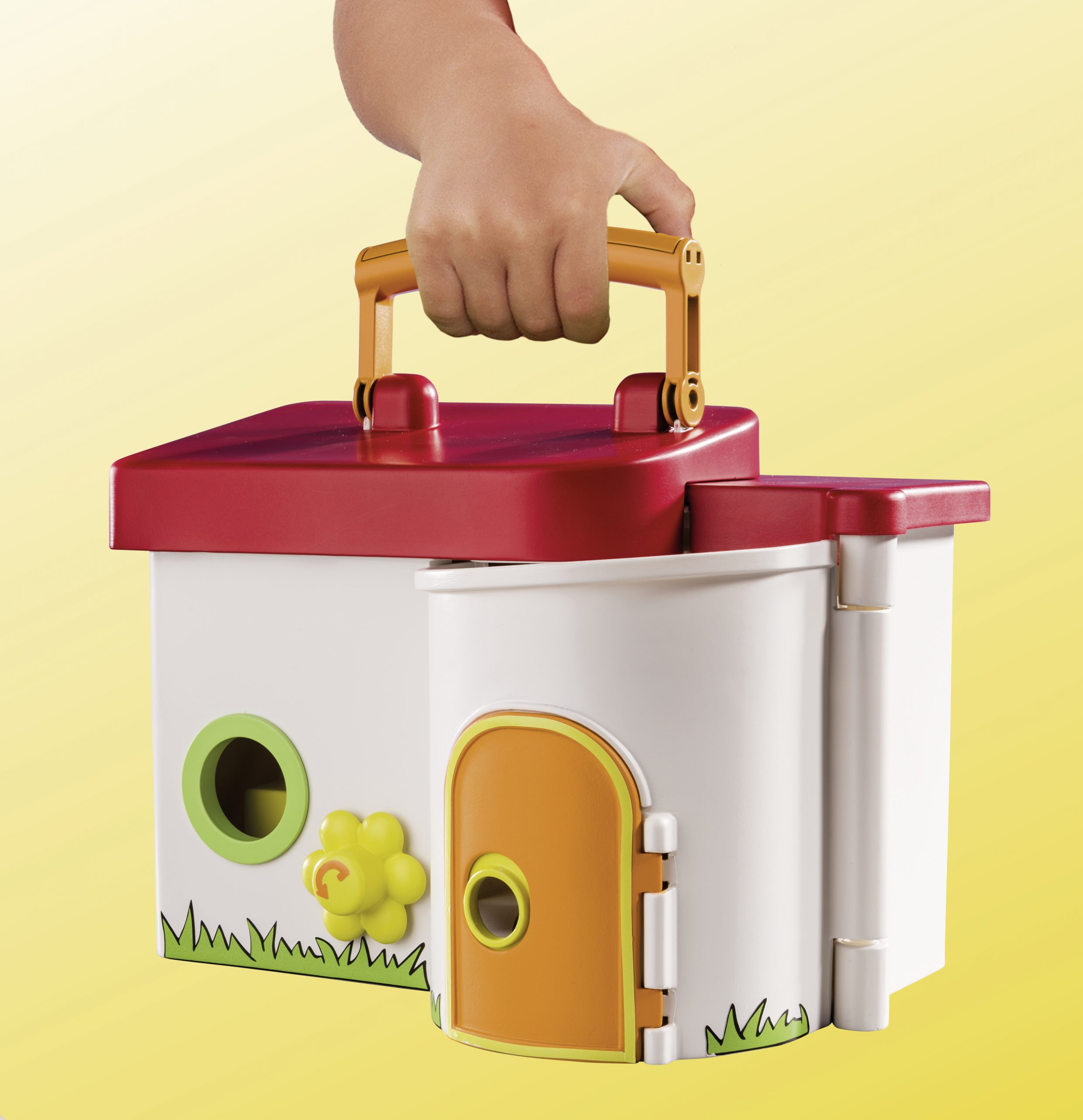 Playmobil 1.2.3  Παιδικός Σταθμός-Βαλιτσάκι 70399 - Playmobil, Playmobil 1.2.3