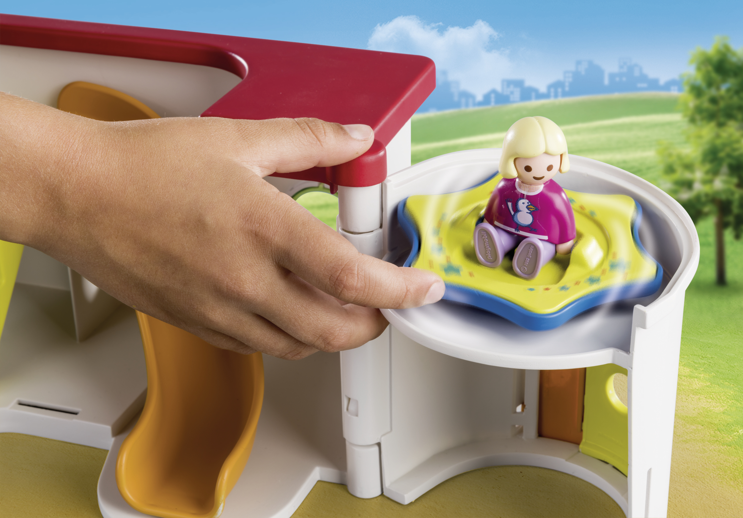 Playmobil 1.2.3  Παιδικός Σταθμός-Βαλιτσάκι 70399 - Playmobil, Playmobil 1.2.3