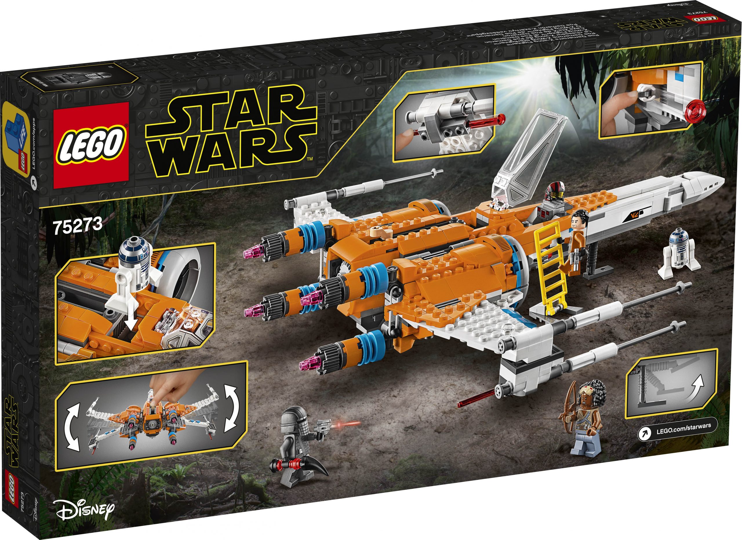 LEGO Star Wars: Poe Dameron's X-wing Fighter 75273 - LEGO, LEGO Star Wars