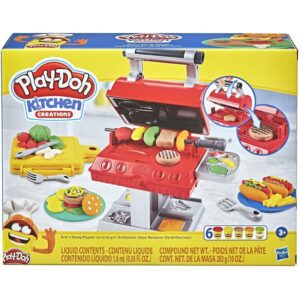 Play-Doh Kitchen Creations Grill N Stamp Playset F0652 - Play-Doh