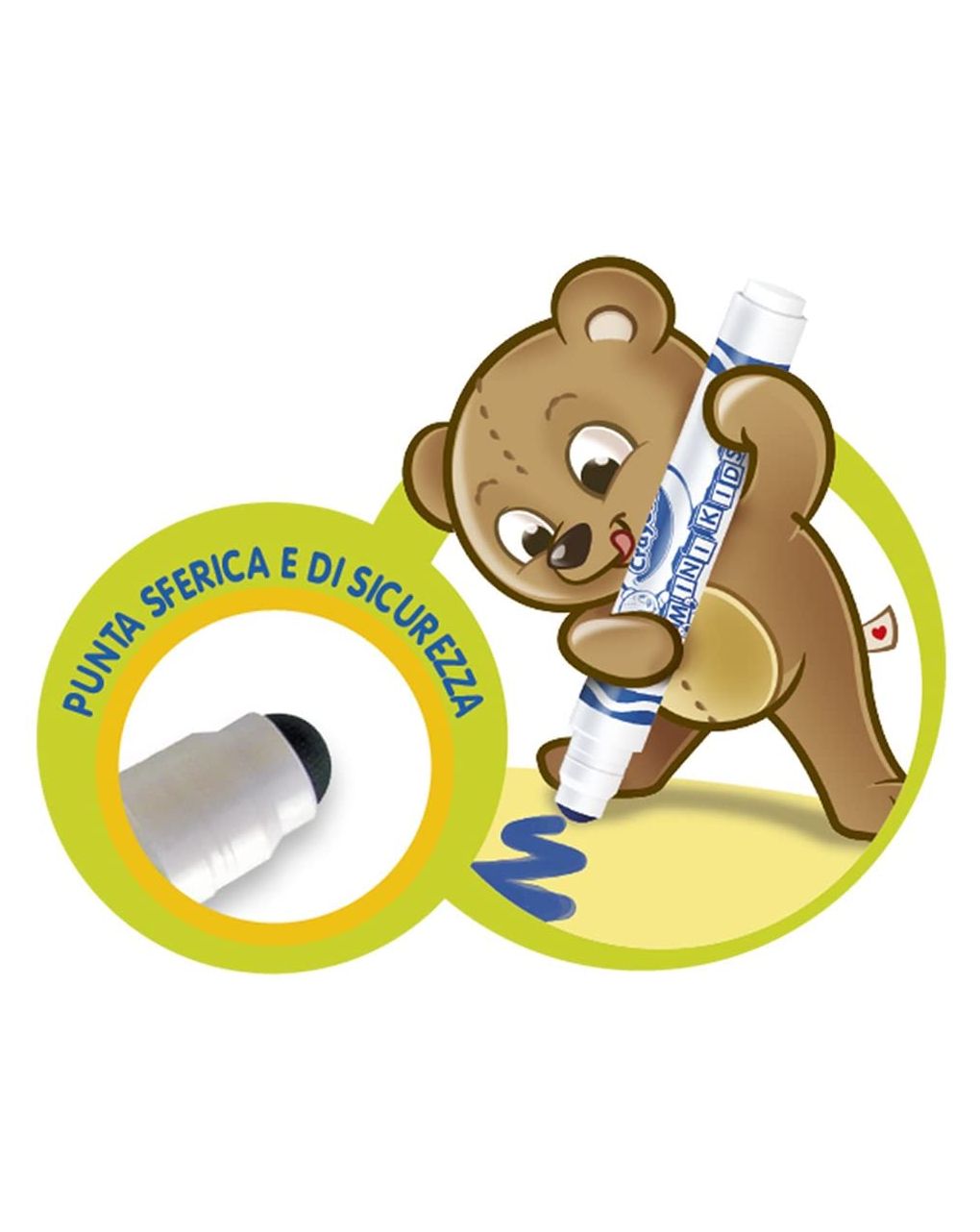 Crayola - 12 μαρκαδόροι mini kids - Crayola