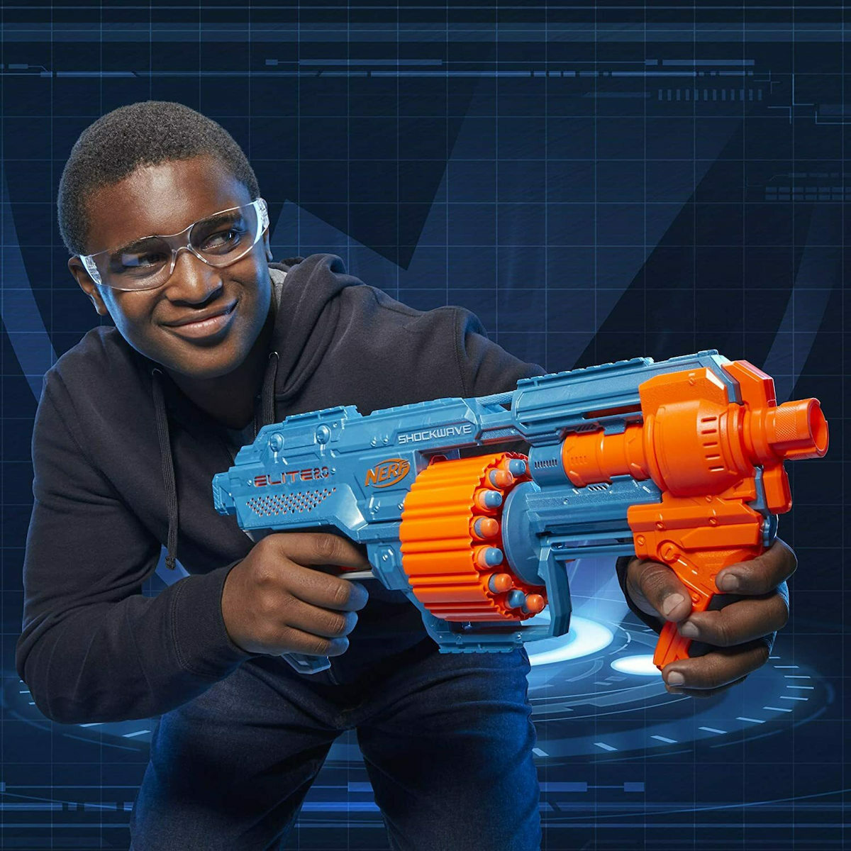 Nerf Elite 2.0 Shockwave Rd-15 Εκτοξευτής Με 30 Βελάκια E9527 - NERF