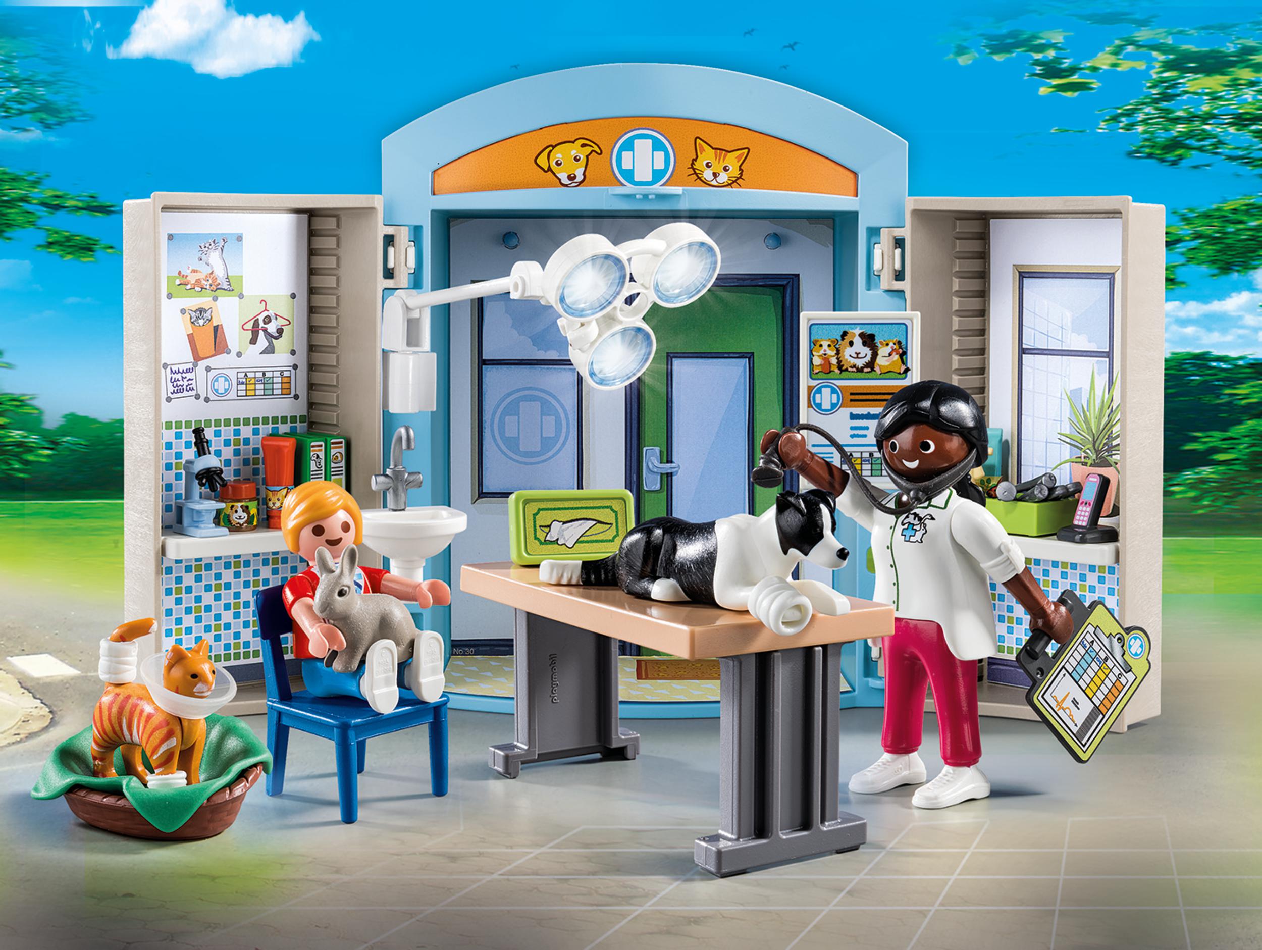 Playmobil City Life Play Box "Κτηνιατρείο" 70309 - Playmobil, Playmobil City Life