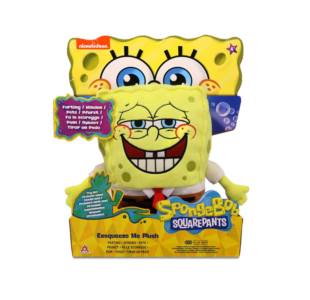 SpongeBob Squeeze Plus 20εκ. 690900 - SpongeBob