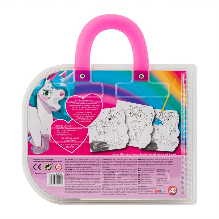 Art Greco Σετ Ζωγραφικής art book fantasy dreams & mermaids (assrt) 1023-69001 - Art Greco