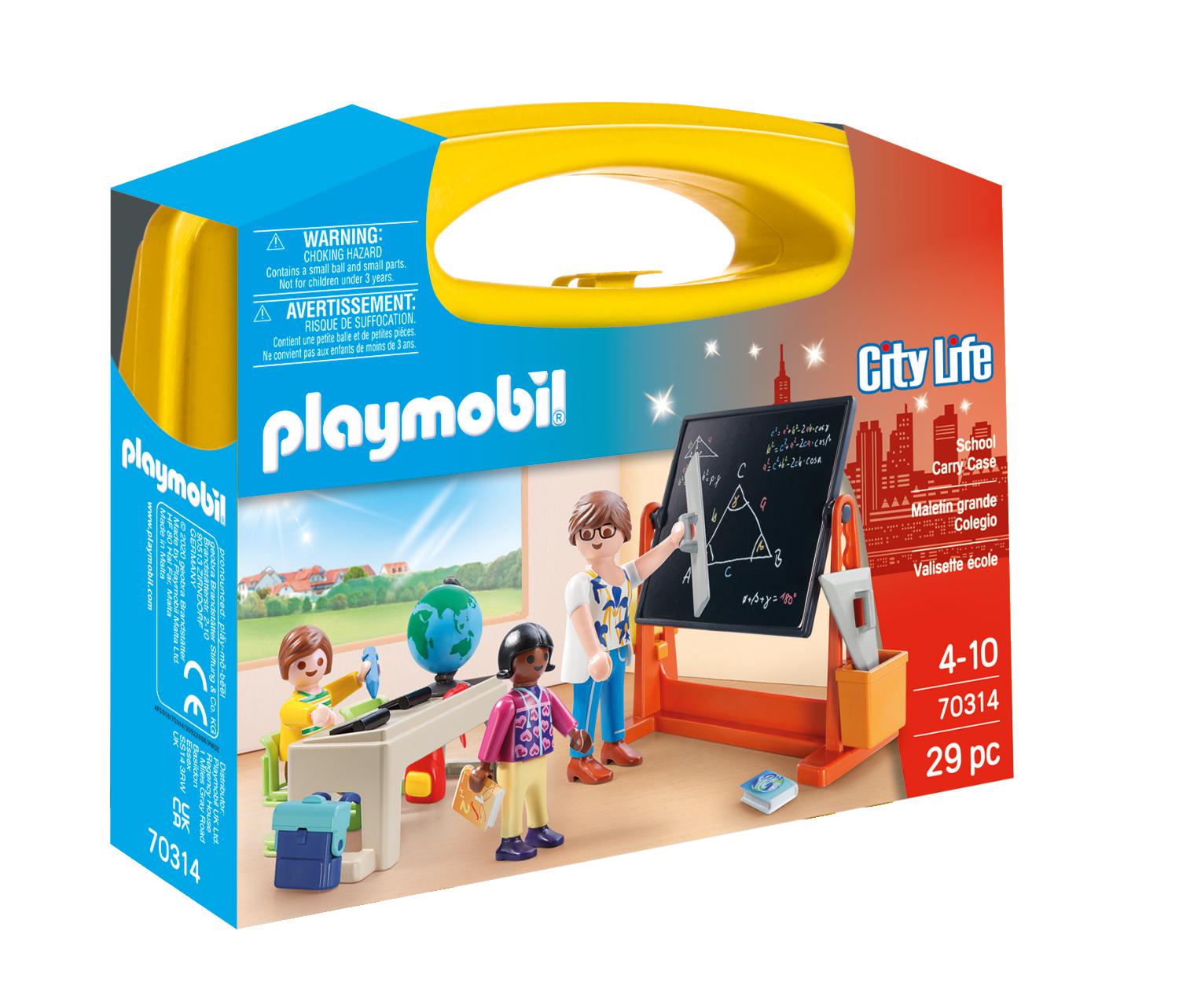 Playmobil City Life  Maxi Βαλιτσάκι Σχολική τάξη 70314 - Playmobil, Playmobil City Life