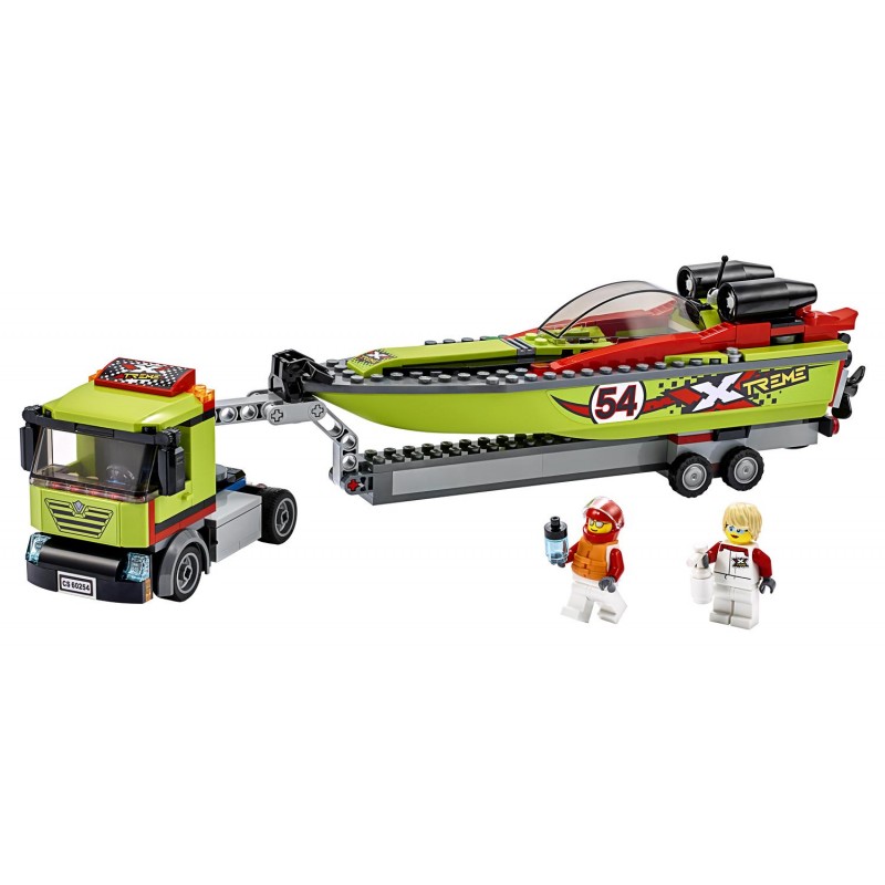 LEGO City Great Vehicles Μεταφορικό Αγωνιστικού Σκάφους 60254 - LEGO, LEGO City