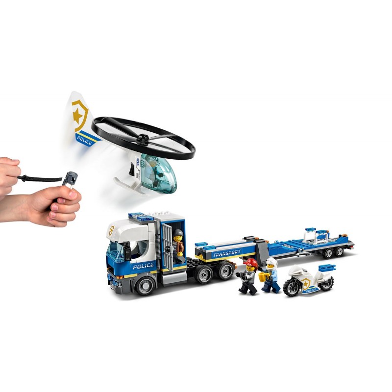 LEGO City Police Μεταφορικό Αστυνομικού Ελικοπτέρου 60244 - LEGO, LEGO City