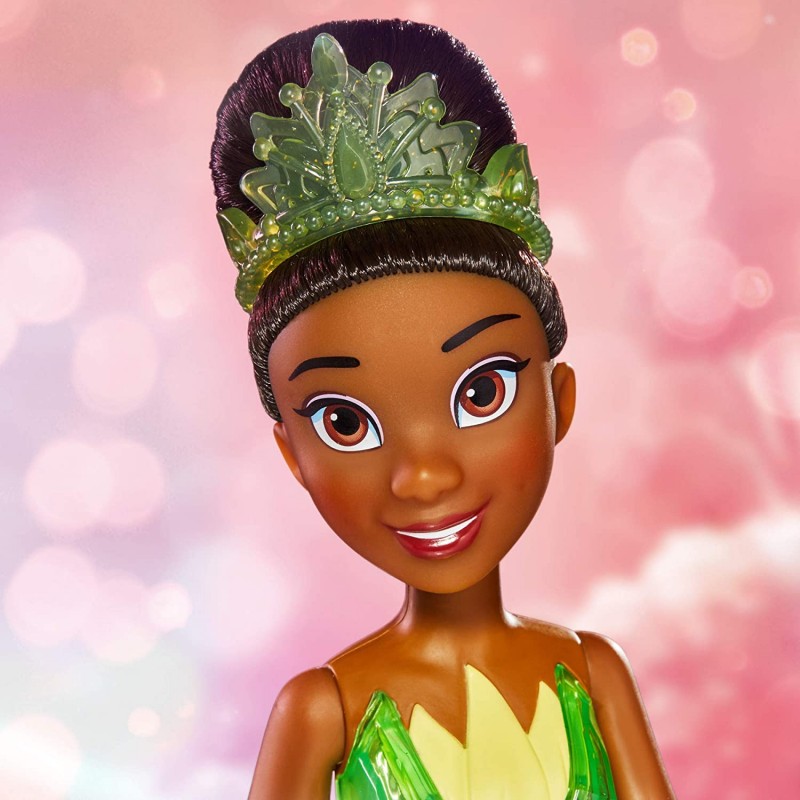 Disney Princess Royal Shimmer Tiana Doll, Κούκλα Μόδας Με Φούστα Και Αξεσουάρ F0882 / F0901 - Disney Princess