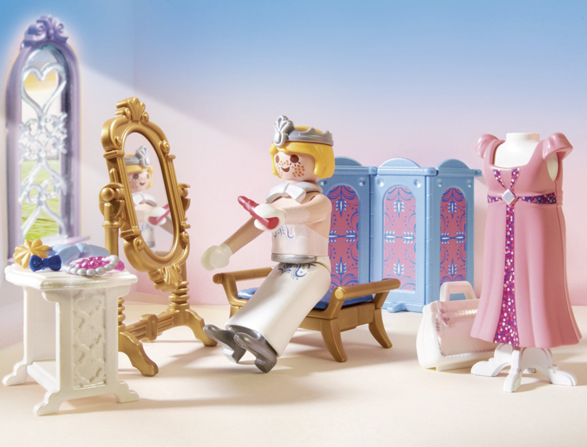 Playmobil Princess Πριγκιπικό λουτρό με βεστιάριο 70454 - Playmobil, Playmobil Princess