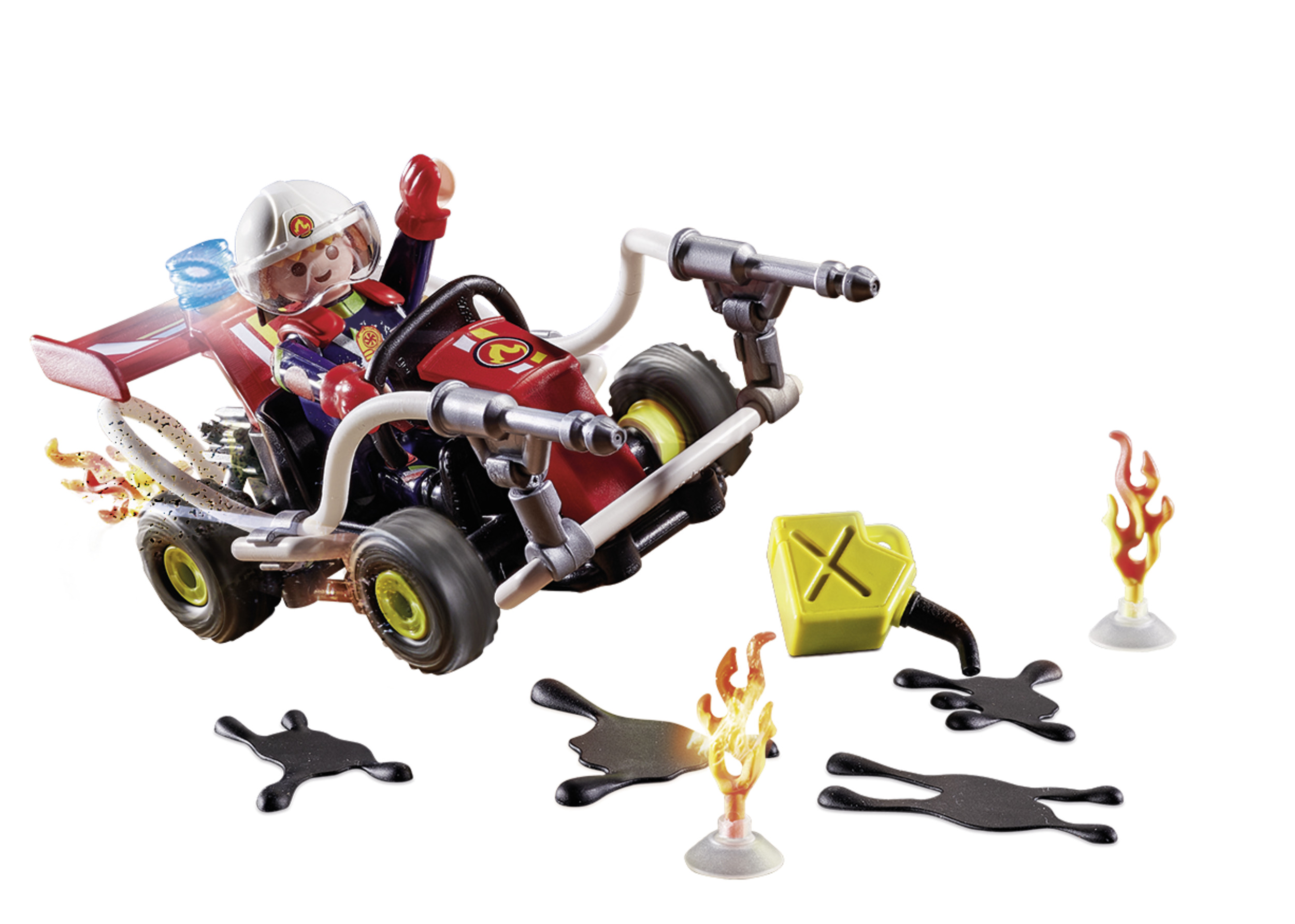 Playmobil Stunt Show Γουρούνα Πυροσβεστικής 70554 - Playmobil, Playmobil Stunt Show
