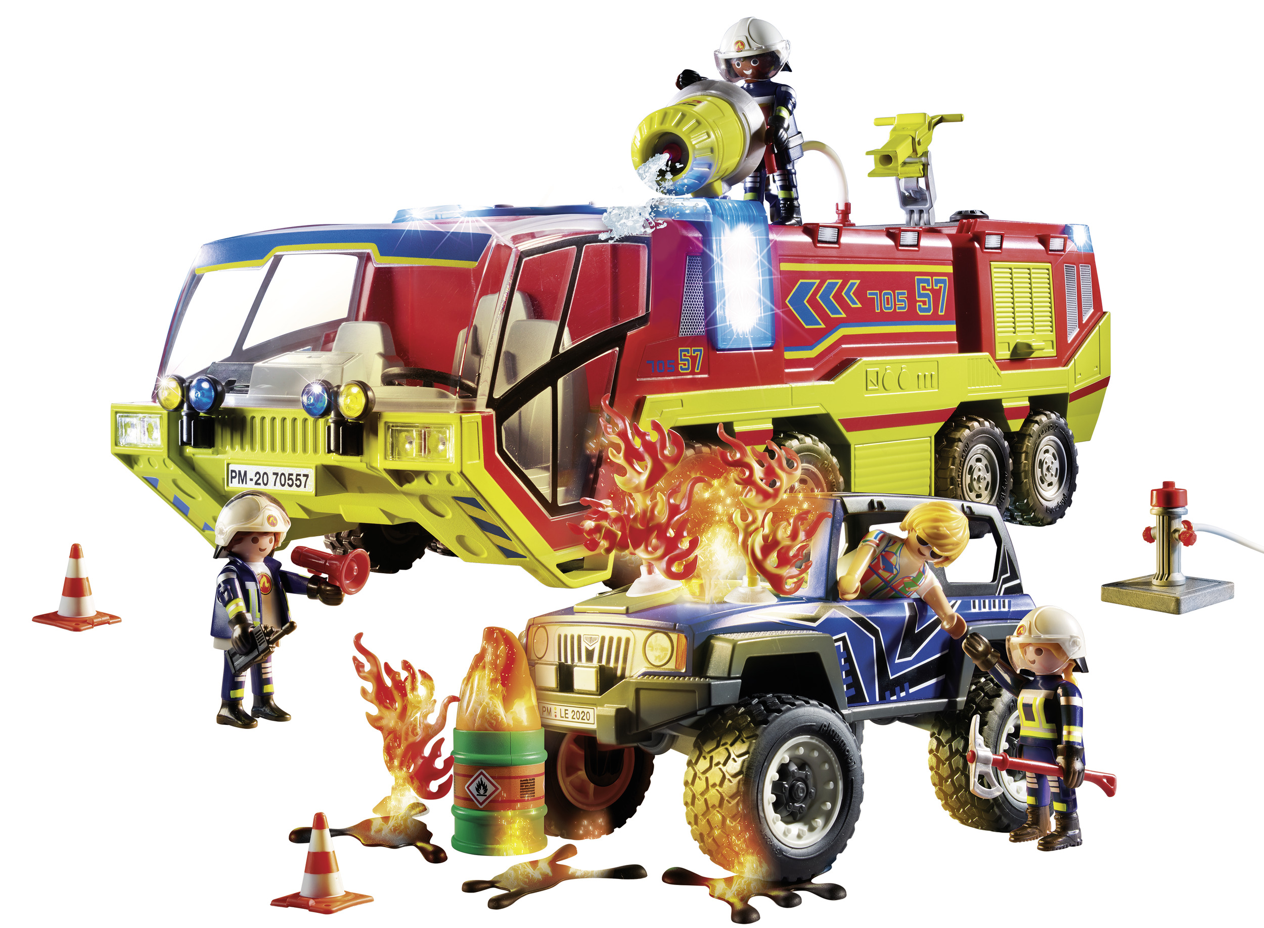 Playmobil City Action Πυροσβεστική ομάδα διάσωσης 70557 - Playmobil, Playmobil City Action