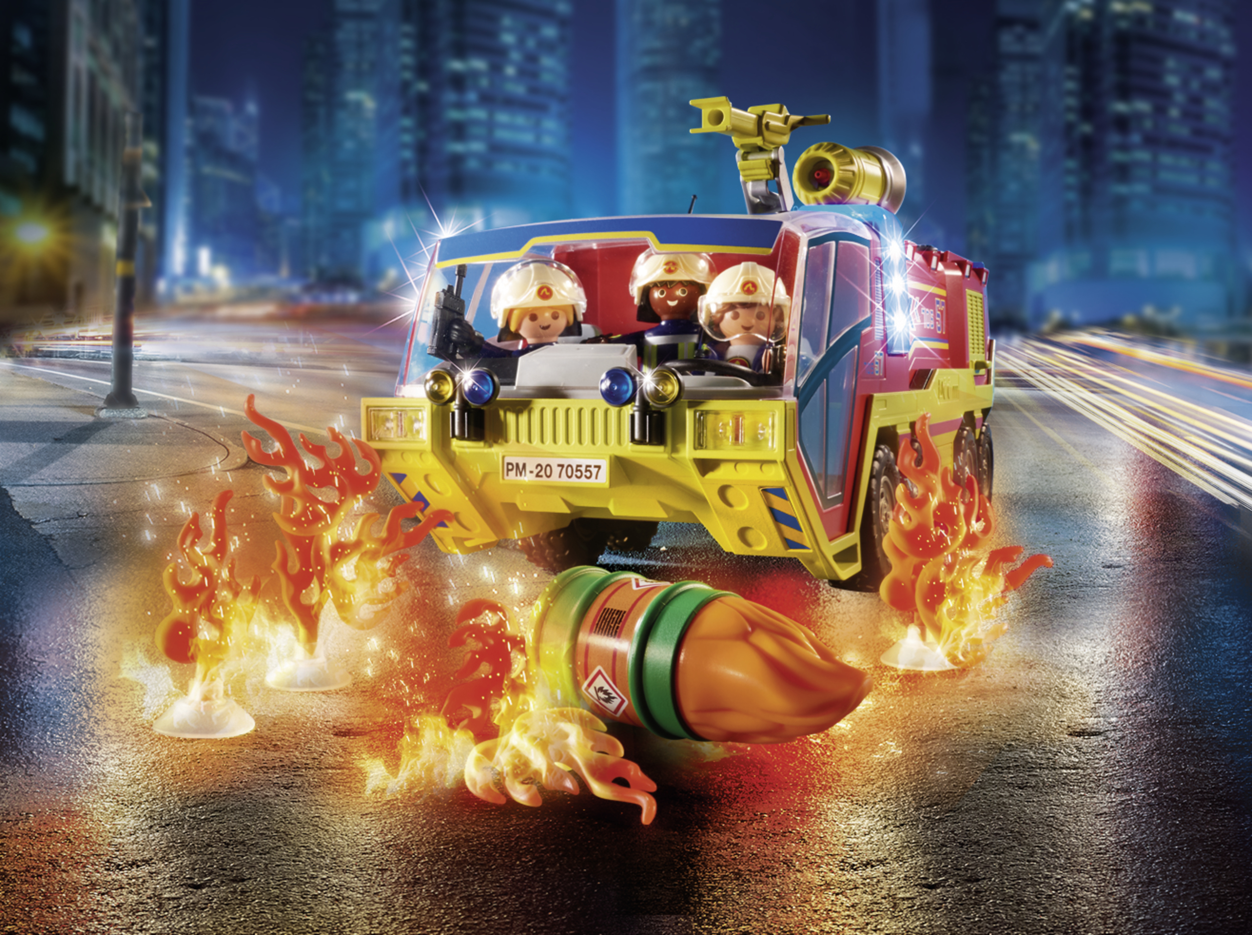 Playmobil City Action Πυροσβεστική ομάδα διάσωσης 70557 - Playmobil, Playmobil City Action