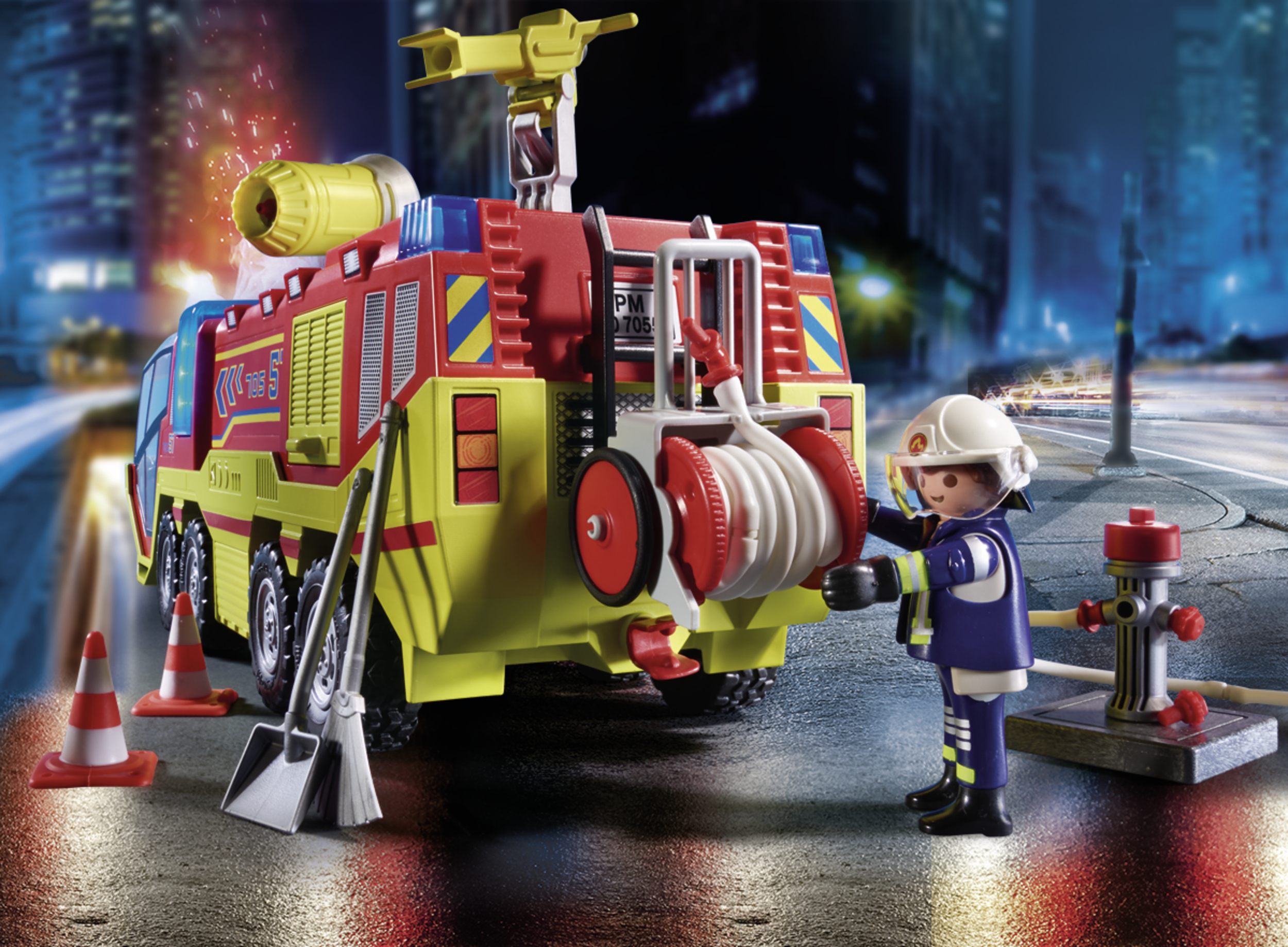Playmobil City Action Πυροσβεστική ομάδα διάσωσης 70557 - Playmobil, Playmobil City Action