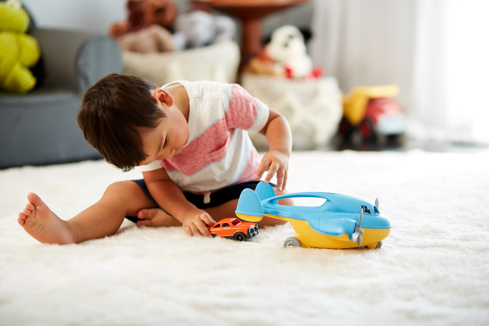 Green Toys: Αεροπλάνο για Εμπορεύματα - B3:B42 Μπλε CRGB-1399 - Green Toys